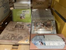 38 Mixed lot to include various photo frames, 4" X 4" Celebrations Photo Frame Missing You, 13x18 Cm