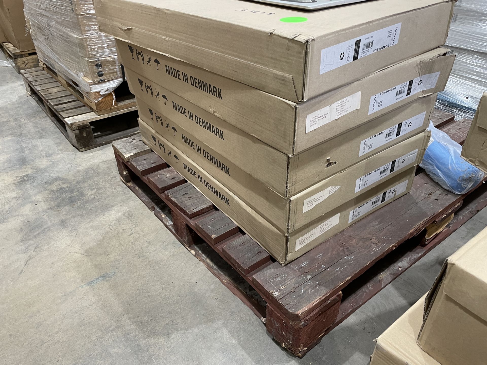 Tvilum Liten Grey 1 drawer Desk (H)765mm (W)747mm (D)482mm RRP £52 EACH. - Image 2 of 2