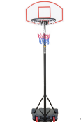 2 x Global Gizmos Height Adjustable Basketball Post 6.9ft, Enjoy the great game of basketball whilst