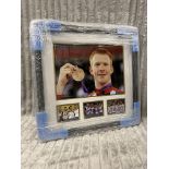 BRAND NEW GENUINE SIGNED Framed Photo Of Olympic Gold Medallist And World Champion ED CLANCY With