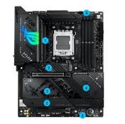 ASUS ROG STRIX X870-F GAMING WiFi AM5 DDR5 PCIe 5.0 ATX Motherboard. RRP £550.00. (LOC: B3Cage-