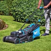 Mac Allister 1700W 38cm Corded Push Lawnmower - MCB1165LWM (LOC: SR1.1.9-LD95)