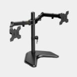 Boxed Dual Arm Desk Mount with Stand (LOC: RS1.7-VA1094)