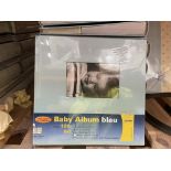 15 x Baby Blue Traditional Photo Album - 60 Sides, This Baby Blue Traditional Photo Album has a