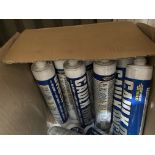 12 x Everbuild Caulk Once Premium Quality Acrylic Caulk, White, 380 ml, Tired of caulk that