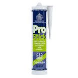 96 X SOVEREIGN 290ML PRO STIK PROFESSIONAL CONSTRUCTION ADGEIVE AND SEALANT CLEAR (LOC: 45.7-