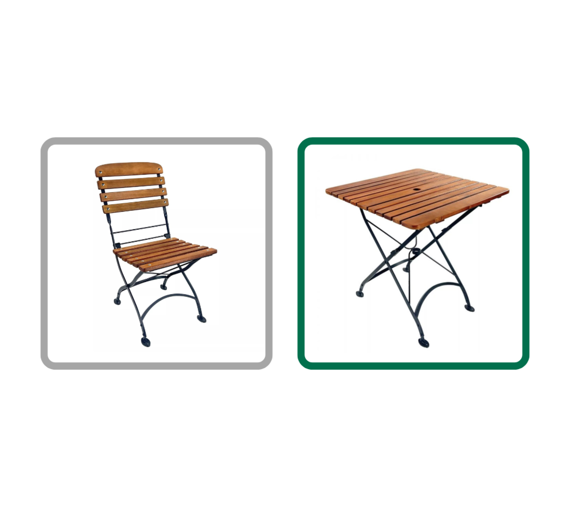 BRAND NEW PREMIUM WOODEN GARDEN SETS AND CHAIR SETS