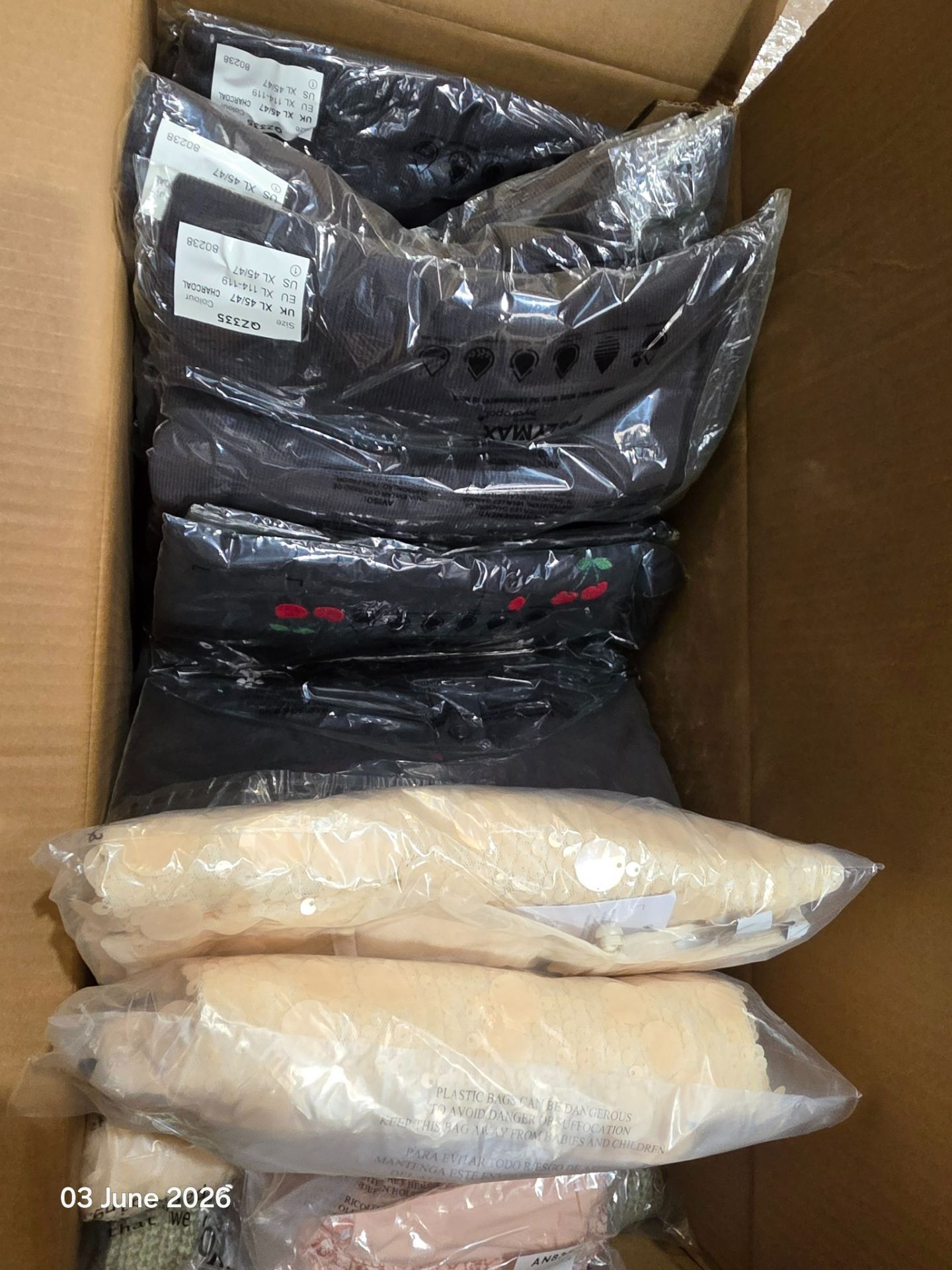 2 x Boxes of New Branded Clothing & Footwear 2 x boxes of new branded clothing and footwear, - Image 19 of 68
