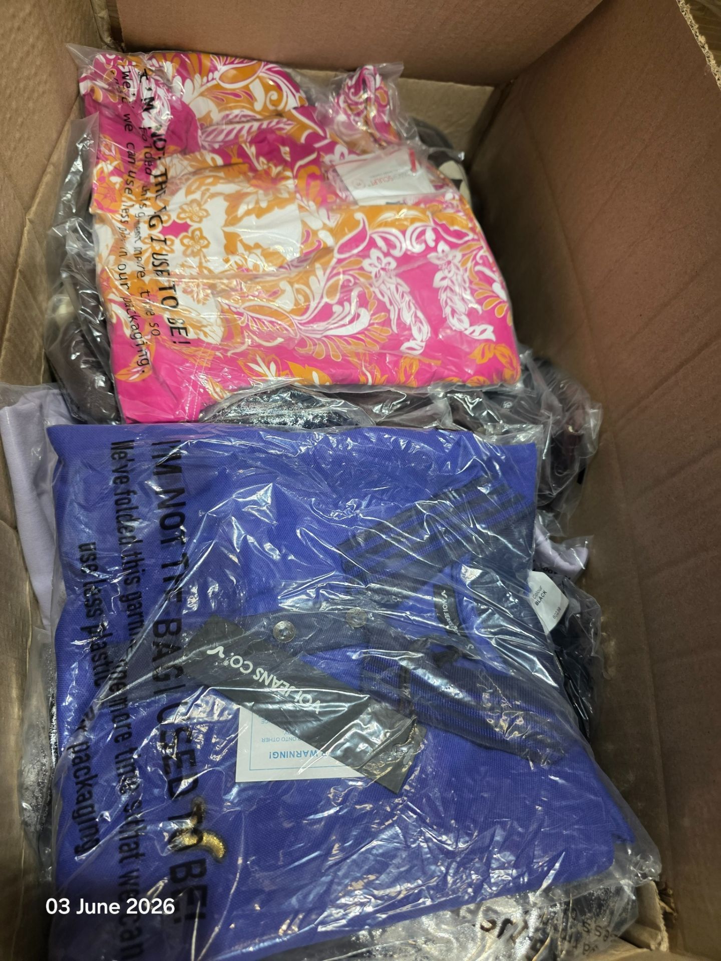 2 x Boxes of New Branded Clothing & Footwear 2 x boxes of new branded clothing and footwear, - Image 13 of 68