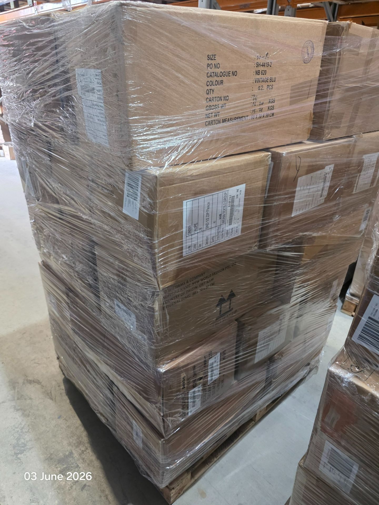 2 x Boxes of New Branded Clothing & Footwear 2 x boxes of new branded clothing and footwear, - Image 4 of 68
