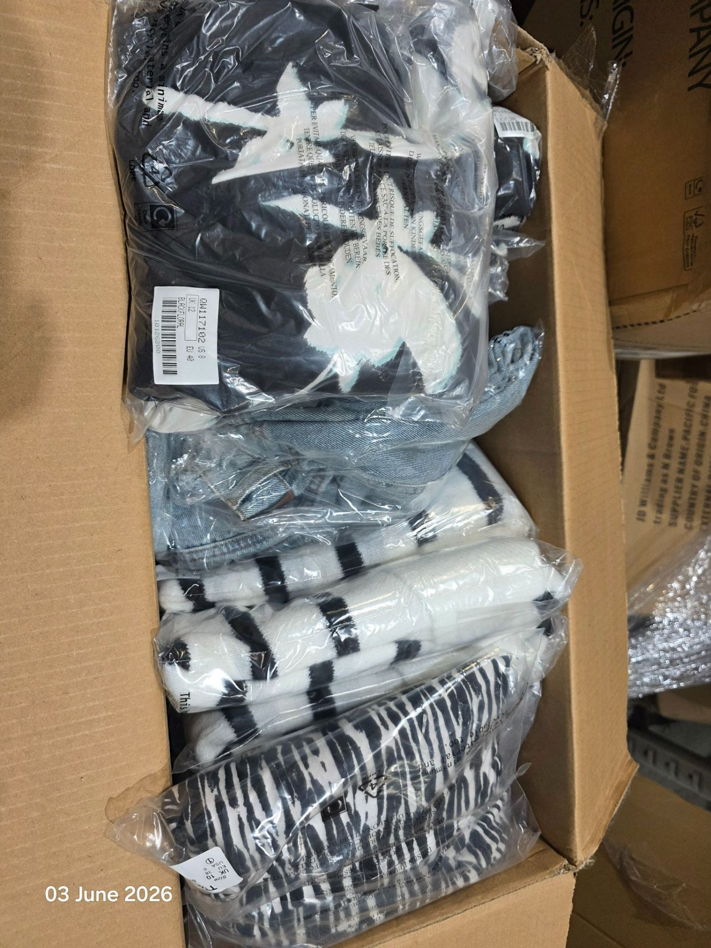 2 x Boxes of New Branded Clothing & Footwear 2 x boxes of new branded clothing and footwear, - Image 30 of 68