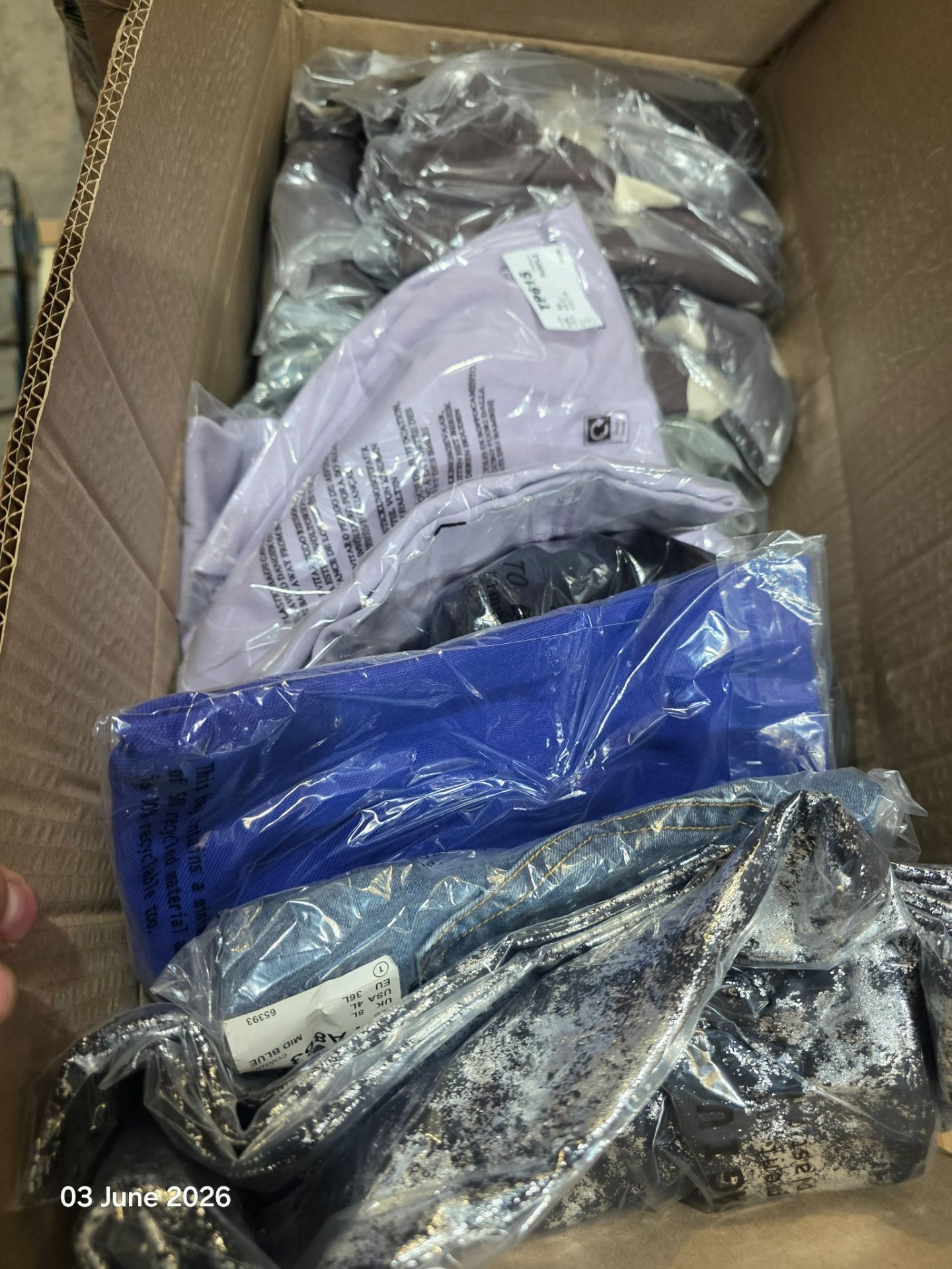 2 x Boxes of New Branded Clothing & Footwear 2 x boxes of new branded clothing and footwear, - Image 8 of 68