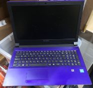 LENOVO IDEAPAD 305 LAPTOP, 15.6" SCREEN, WIN 10, BATTERY UNTESTED