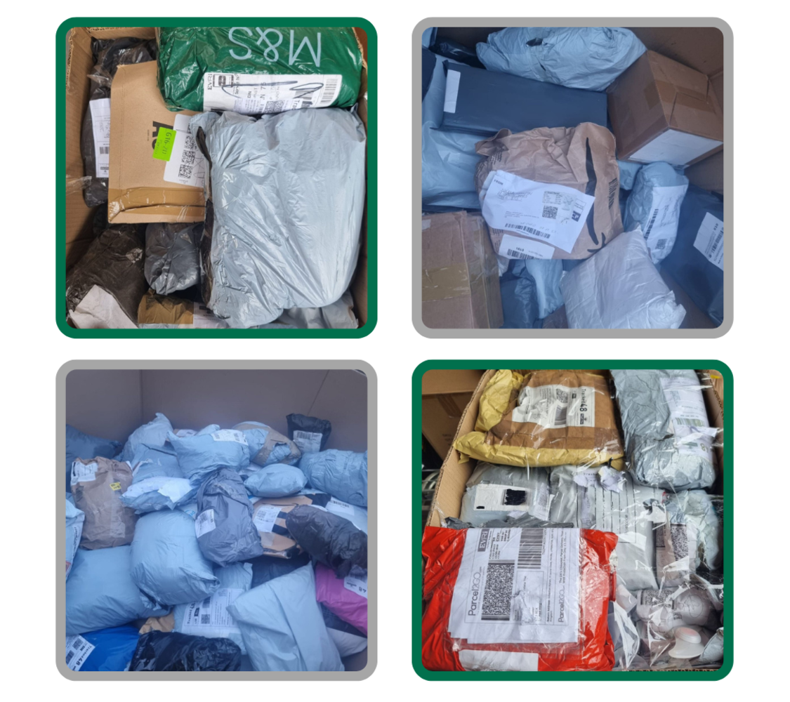 8,550 x Undelivered Courier/Internet Returned Parcels - Sold In Trade Lots - Delivery Available