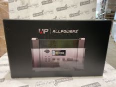 BOXED ALLPOWERS S2000 Pro 1451Wh Portable Power Station, 4x 2400W AC Outlet Solar Generator