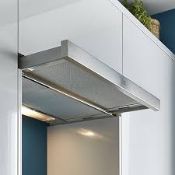 Cooke & Lewis CLTHS60 Stainless steel Telescopic Cooker hood (W)60cm - Brushed inox (LOC: SR4F-