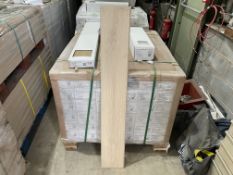 11 X PACKS OF Broadstairs Natural wood effect Structured Laminate Flooring, 1.99m² PER PACK.
