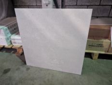 TRADE PALLET TO CONTAIN 9x BRAND NEW PACKS OF LOVE CERAMIC TILES NEST GREY TILES 60x60CM (4 PER PACK