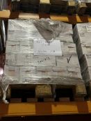 TRADE PALLET TO CONTAIN 115x BRAND NEW PACKS OF AZULEJO BCT BARLEY 15 X 15CM TILES (44 PER PACK