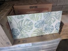 TRADE PALLET TO CONTAIN 36x BRAND NEW PACKS OF WINDOWLEAF TILES 30x60CM (7 PER PACK GIVING A TOTAL