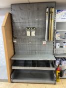 SHOP DISPLAY SHELF INCLUDING CONTENTS