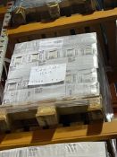 TRADE PALLET TO CONTAIN 115x BRAND NEW PACKS OF AZULEJO TURIN WHITE 15 X 15CM TILES (44 PER PACK