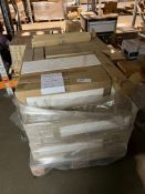 TRADE PALLET TO CONTAIN 46x BRAND NEW PACKS OF EL BLANCO FAITH ARENA DECORS 20 X 60CM TILES (9 TILES