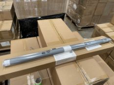 14 X BRAND NEW BLACKOUT ROLLER BLINDS 86 X 150CM BLACK (LOC: 22.1-AA525)