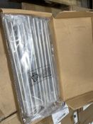 15 X BRAND NEW PACKS OF 10 EURO BAR CABINET HANDLES SATIJN NICKEL 11.19 INCH (LOC: 22.16-AA203)