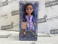 PALLET TO CONTAIN 896 X BRAND NEW DISNEY ASHA WISH COLLECTABLE DOLLS (LOC: 22.13-aa8563)