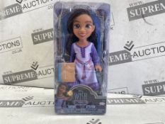 PALLET TO CONTAIN 692 X BRAND NEW DISNEY ASHA WISH COLLECTABLE DOLLS (LOC: 21.2-aa8564)
