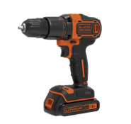 Boxed Black & Decker 18V Combi Drill 1 x 1.5Ah RRP £49.98, Hammer action for drilling into masonry