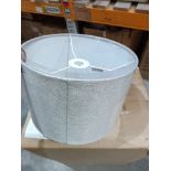 4X ASPERN ROUND LAMPSHADE CRM D30 WITH CREAM TEXTURD FAUX LINEN LAMP SHADE WITH 30 DIAMETER ,
