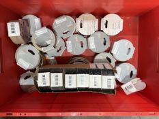 26 X BRAND NEW WORKTOP EDGING, MIXED COLOURS, 300MM X 42MM PER ROLL (LOC: R32.2-B219)