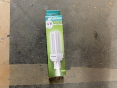 X30 BRAND NEW SYLVANIA 600LUMEN BULBS 93MMX35MM G24D-1 (LOC: R26.4-B558)