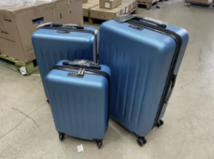 BRAND NEW SET OF 3 KONO PREMIUM LUGGAGE SET INCLUDING 28 INCH, 20 INCH AND 24 INCH LUGGAGE BAGS IN