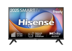 Boxed HISENSE A4Q 40" LED Full HD HDR Smart TV RRP £189, with Freely - 40A4QTUK, Discover the