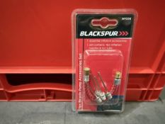 6 X BRAND NEW BLACKSPUR BICYCLE PUMP ACCESSORIES SET (LOC: R27.4-B64)