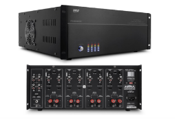 Boxed Pyle PYLE PT8000CH Rack Mount RRP £429, 8000-Watt 8 Channel Stereo/Mono Amplifier, et music