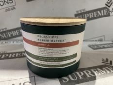 10 X BRAND NEW PECKSNIFFS ENGLAND 283.4G FOREST RETREAT MINDFUL SOOTHING AND PEACEFUL SCENTED