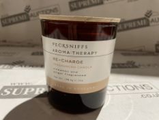 12 X BRAND NEW PECKSNIFFS ENGLAND 198.4G AROMA THERAPY RE-CHARGE CINAMON AND GINGER FRAGRANCED