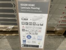 10 X BRAND NEW PACKS OF LUXURY EGGER LAMINATE FLOORING NATURAL (EHL146). MADE IN GERMANY EACH PACK