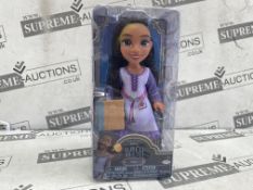 PALLET TO CONTAIN 400 X BRAND NEW DISNEY ASHA WISH COLLECTABLE DOLLS (LOC: 17.14-aa8557)