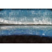 Boxed Painted Blue Horizon - Wrapped Canvas Art Prints 51cm H x 76cm W (LOC: SR6(7.3)-WO335)