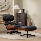 Boxed 62.9cm Wide Tufted Lounge Chair – Upholstered Accent Chair with Classic Button-Tufted Design