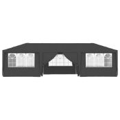 Boxed Ercan 4m x 9m Steel Party Tent Anthracite (LOC: SR6(7.2)-WO327)
