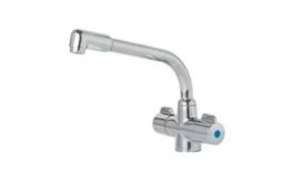 Boxed Vardar Mono Mixer Kitchen Tap Chrome (LOC: SR1.1.2-AK141)