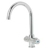 Boxed Dual-Lever Mono Mixer Kitchen Tap Chrome RRP £109.99 (LOC: SR3(1.6)-SH806)