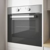 Cooke & Lewis CSB60a Built-In Single Electric Oven Stainless Steel 595mm x 595mm (LOC: SR4-LE884)