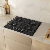NEFF N50 T26NKP4S0 59cm Gas & electric Hob. RRP £469.00. (LOC: SR4-LE882)
